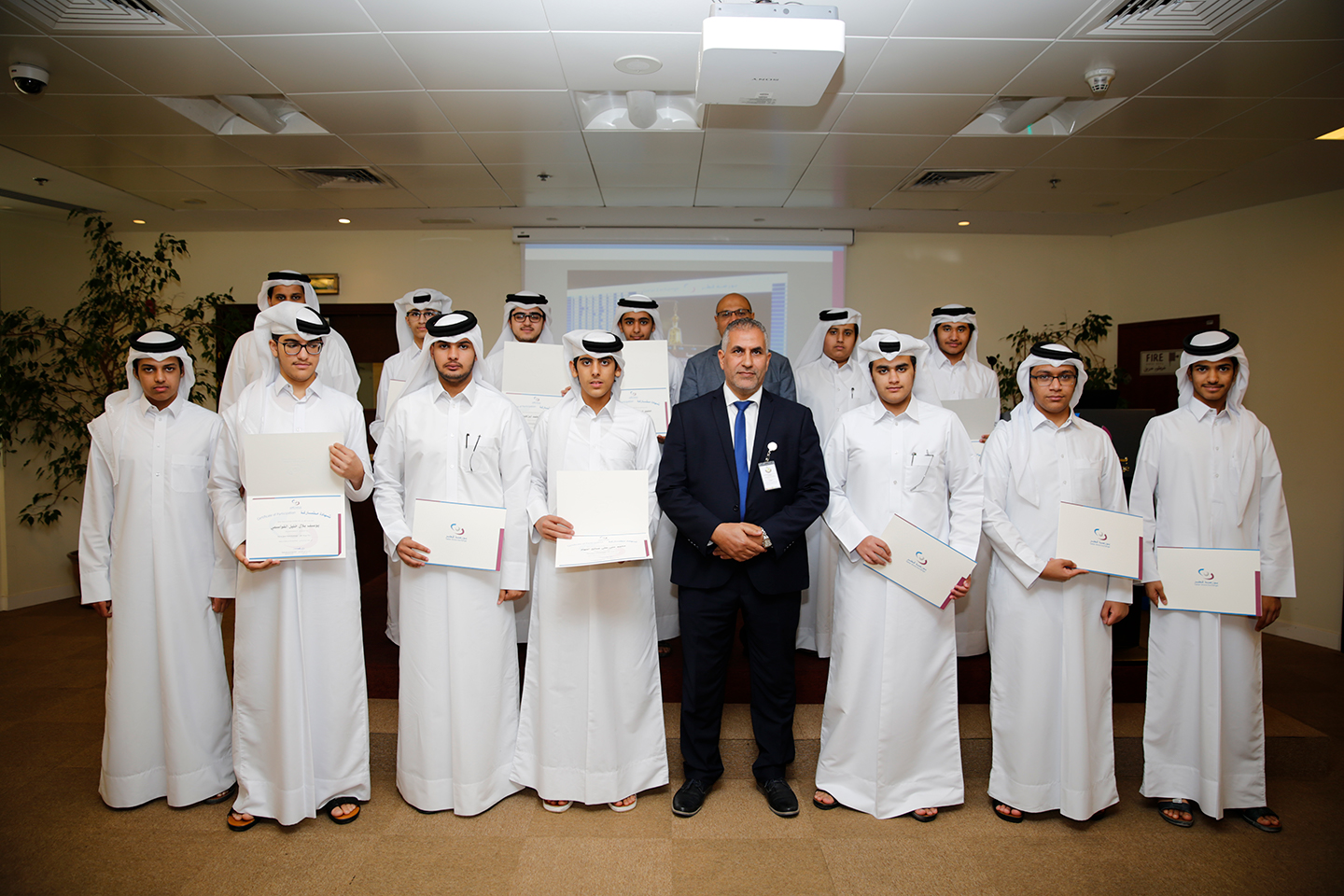 Group Photo of Students Visit