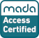 National website approval - mada, digital access accreditation, 2020
